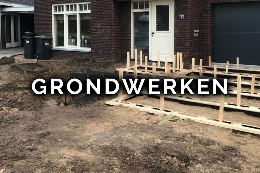 Hoveniersbedrijf van Bergen | Grondwerken